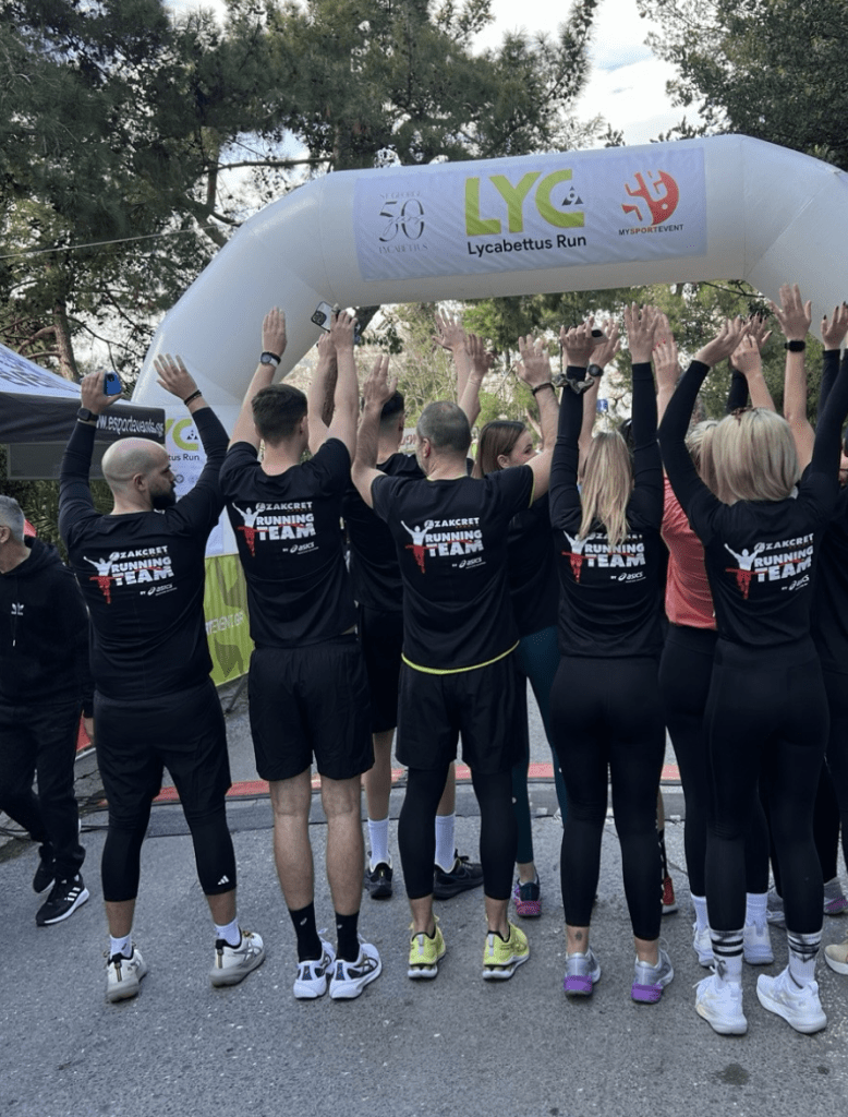 Η ZAKCRET RUNNING TEAM BY ASICS ΣΤΟ 9ο LYCABETTUS RUN